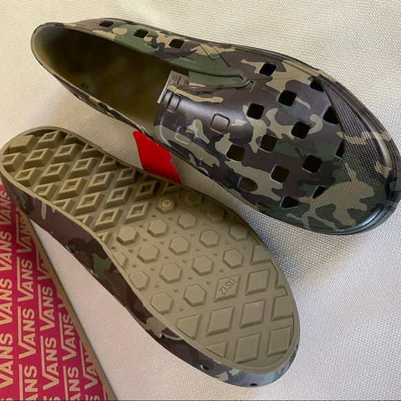 Vans Trek Slip-On CAMO US Men's 12 Waterproof - Picture 4 of 8